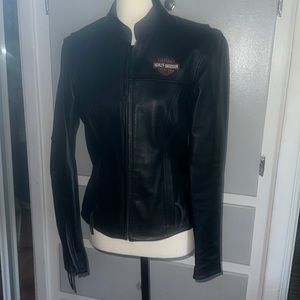 Women’s leather Harley jacket